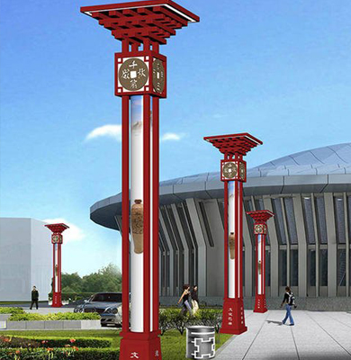 海南藏族景观灯